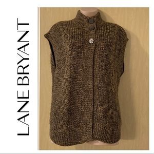 Lane Bryant Sweater Vest 
